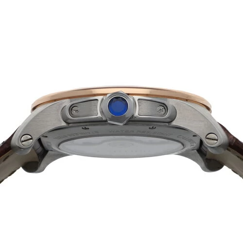 [117930] CARTIER Cartier W2CA0002 Calibre de Cartier Silver Dial PG/SS/Leather (Croco) Automatic Winding Our Original Box WATCH Male Male Gentleman