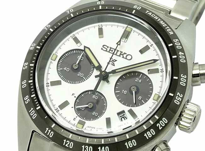 SEIKO PROSPEX SPEEDTIMER SOLAR CHRONOGRAPH V192-0AF0 SBDL085 WITH BOX AND WARRANTY