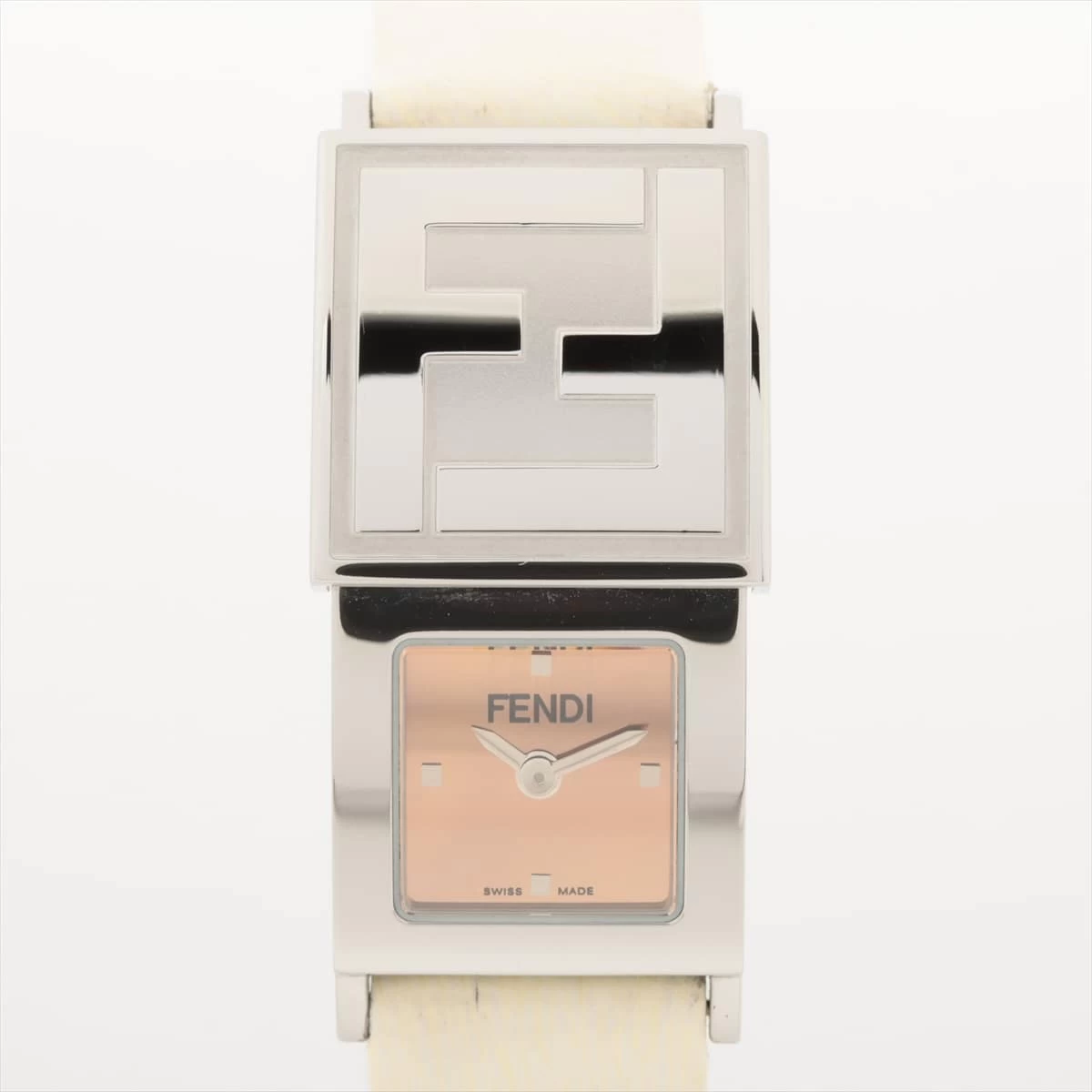 Fendi Secret 5400L SS x Leather QZ Pink Dial Strap Has a Sense of Use