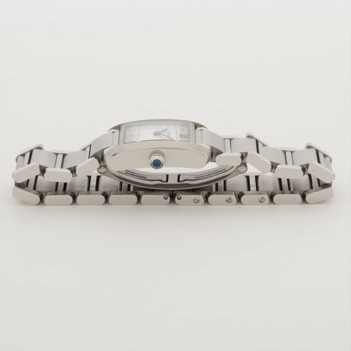 Cartier Tank Francaise SM WE110006 SS QZ Silver Dial Too Sesame 3