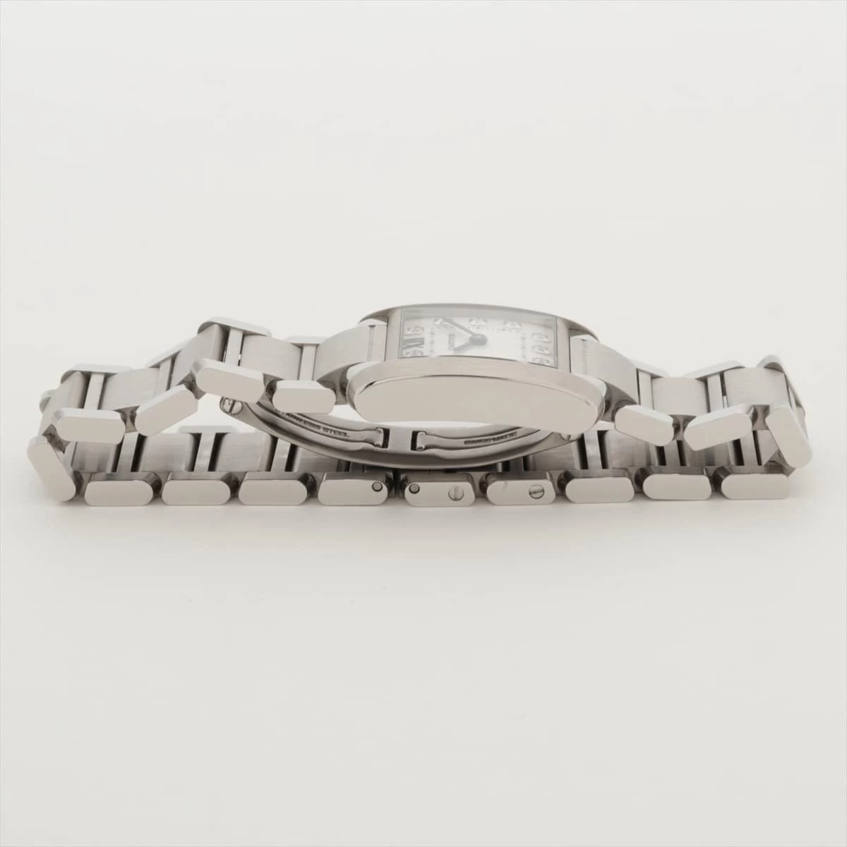 Cartier Tank Francaise SM WE110006 SS QZ Silver Dial Too Sesame 3