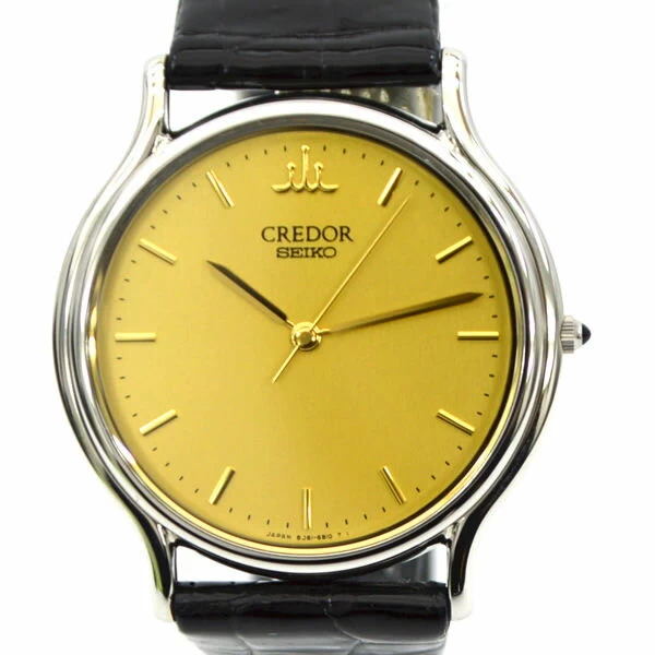 SEIKO/ Seiko ◆ Credor Cygno Dress Model Quartz GCAR051 [/MEN/Men/Men/Boys/Gentleman] [/Udedokei/Watch/Watch] [Quartz] Brand