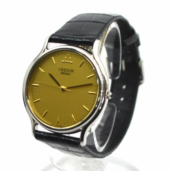 SEIKO/ Seiko ◆ Credor Cygno Dress Model Quartz GCAR051 [/MEN/Men/Men/Boys/Gentleman] [/Udedokei/Watch/Watch] [Quartz] Brand