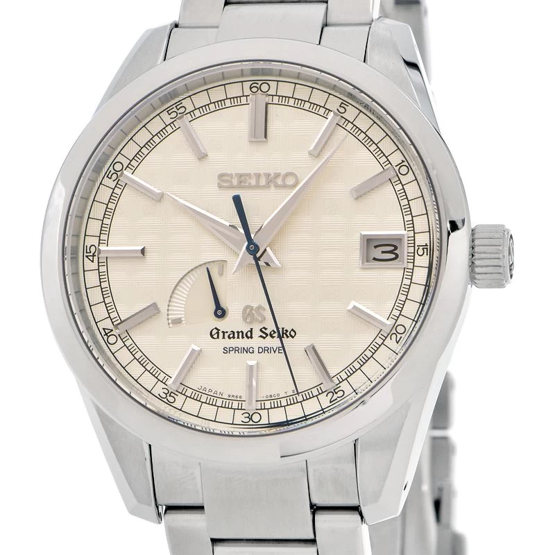  Grand Seiko SBGA111 9R65-0BP0 9R Spring Drive 10th Anniversary Limited Edition Spring Drive with Box Holder 