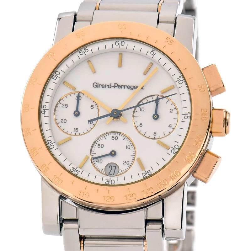  Girard-Perregaux GP7001 Chronograph 7700 White Dial White Dial Quartz 