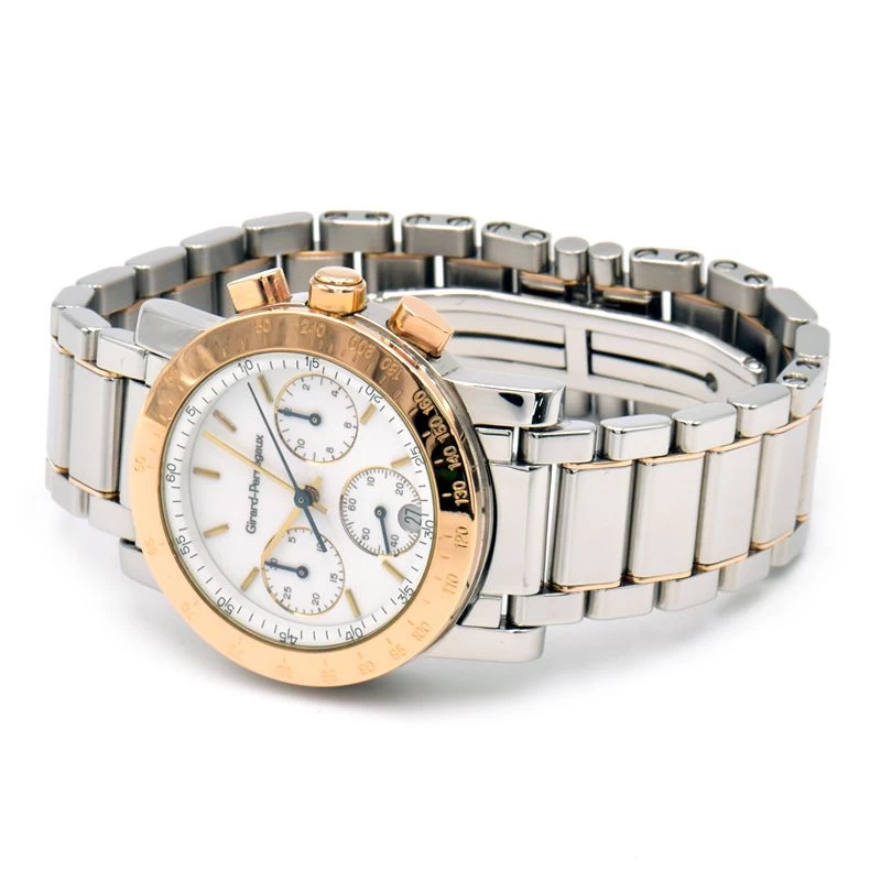  Girard-Perregaux GP7001 Chronograph 7700 White Dial White Dial Quartz 