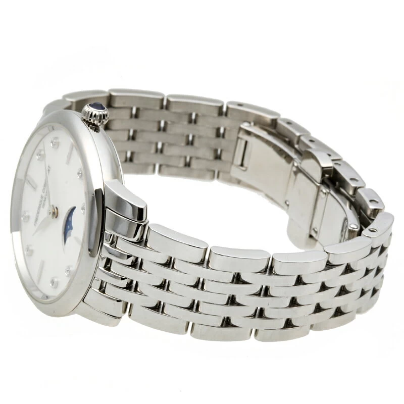[Hanno Main Store] Frederick Constant Slimline Moon Phase 8P Diamond Ladies 206MPWD1S6B DH60481 