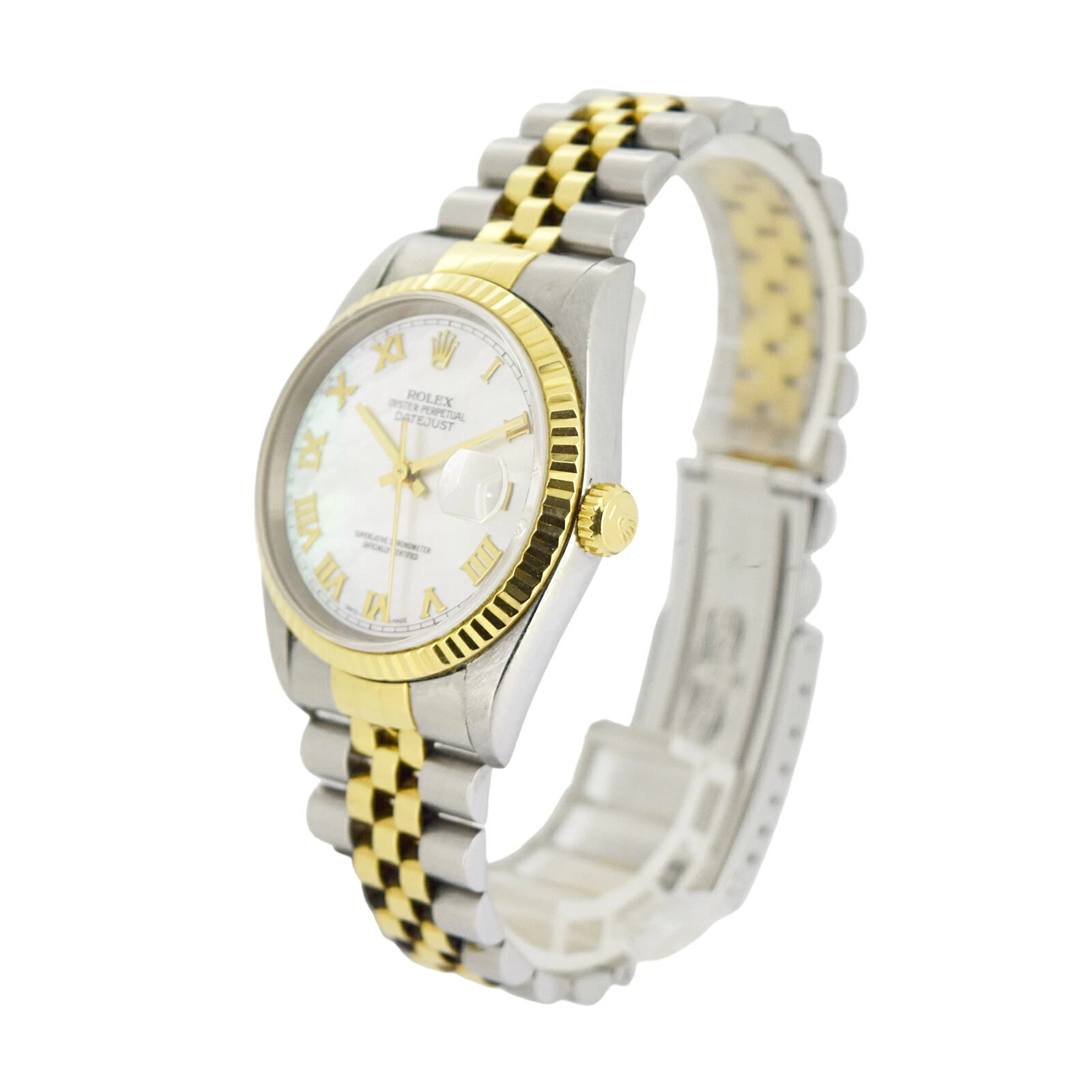 ROLEX ROLEX DATEJUST 16233NR YG/SS SHELL 