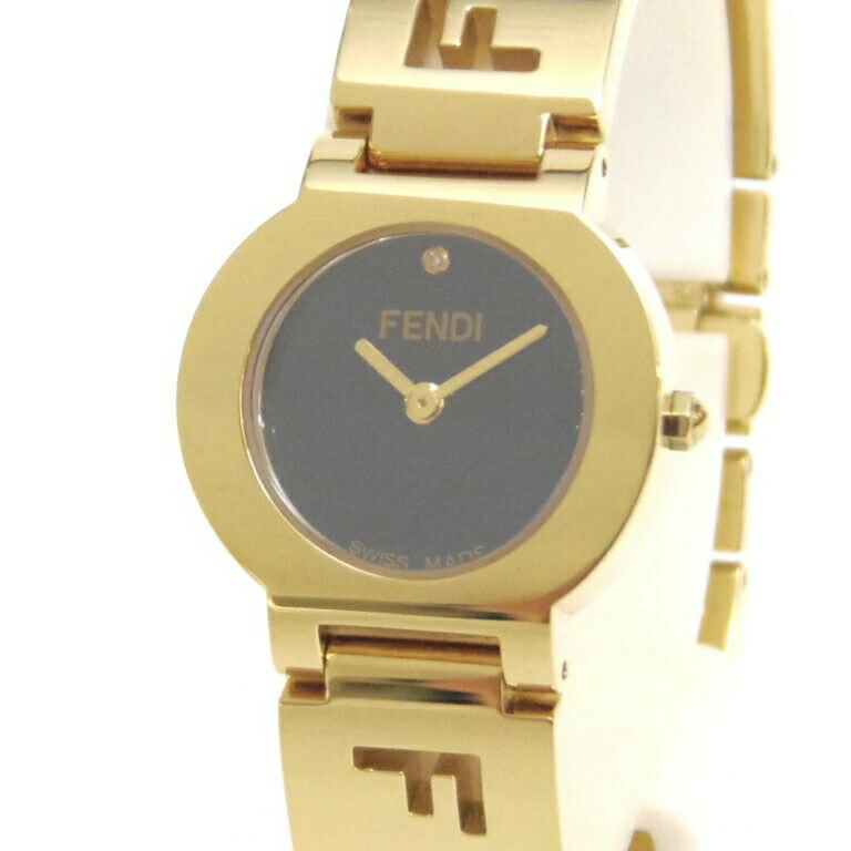 FENDI FENDI Ladies Watch Stella Quartz 3060L Black Edition (60263)
