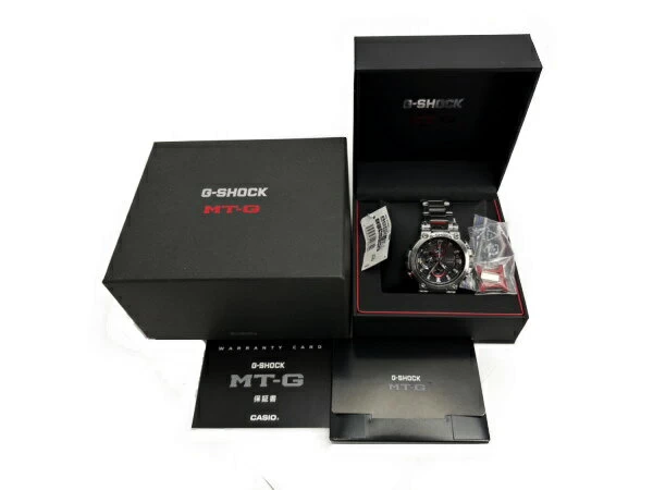 Casio CASIO ◆ [Hakobasu (unfilled)] watch/G-shock/MT-G/solar radio/SS/black/MTG-B1000D-1AJF 