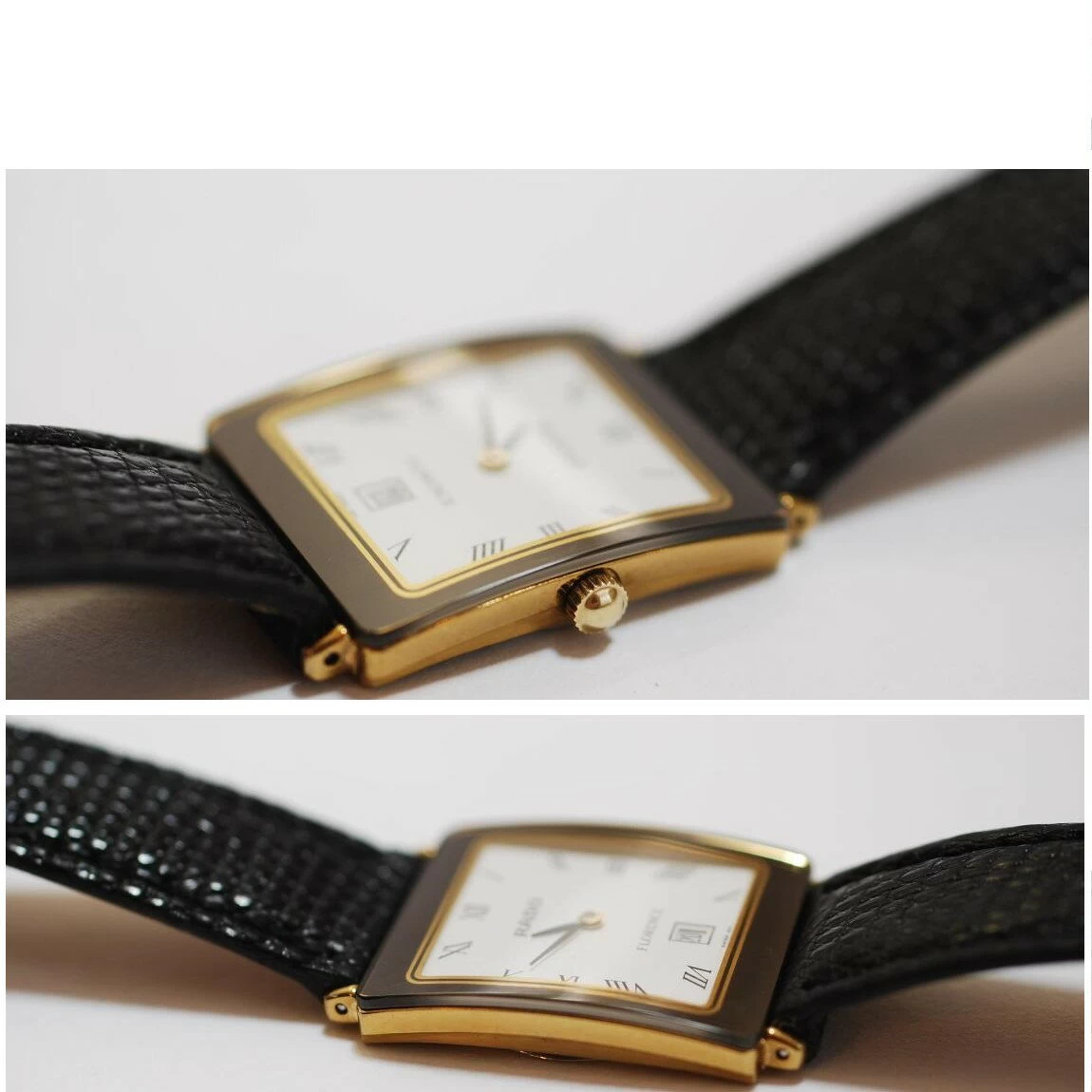 Genuine Complete Rado Gentleman's Square Slim Watch, Florence Sapphire Glass, 1 Month Guarantee Included ○A15-51