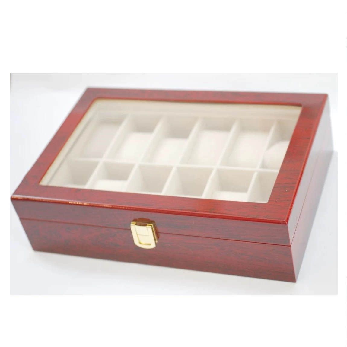 Collection box that can hold 12 pretty watches size W31H9D21cm 〇A16-36 KT-17