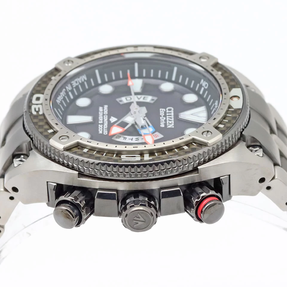 CITIZEN PROMASTER MARINE 200m PMD56-2991 Citizen Promaster Marine Eco-Drive Radio Controlled Watch PMD56-2991 [PAWN SHOP] [Certified Product] [Genuine Guarantee] [Kyoto Pawn Shop]