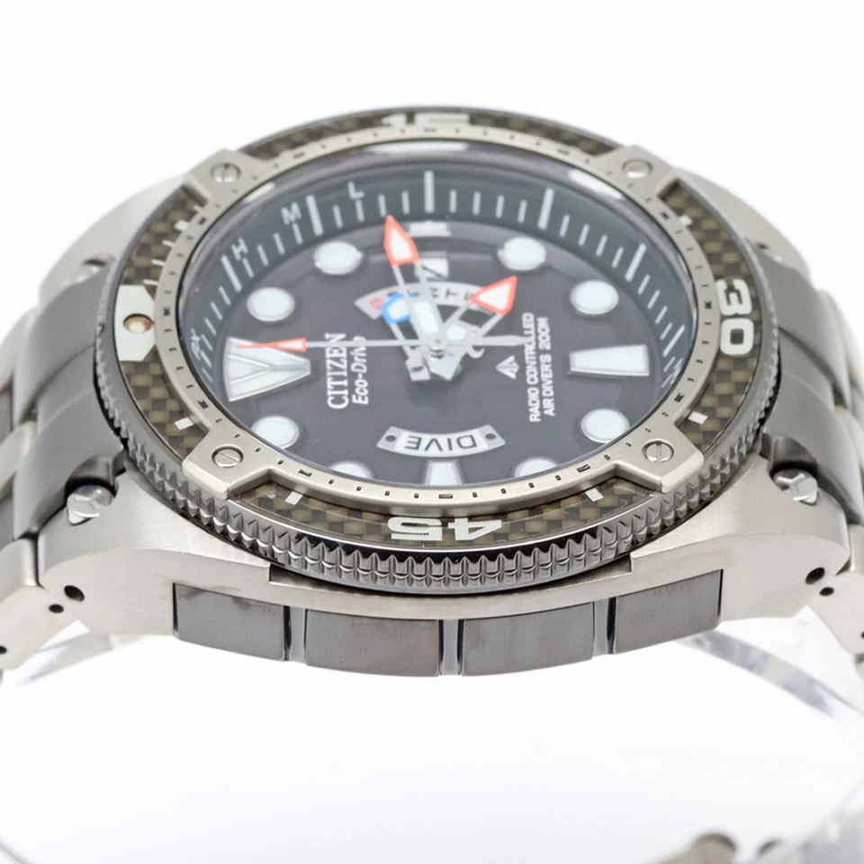CITIZEN PROMASTER MARINE 200m PMD56-2991 Citizen Promaster Marine Eco-Drive Radio Controlled Watch PMD56-2991 [PAWN SHOP] [Certified Product] [Genuine Guarantee] [Kyoto Pawn Shop]