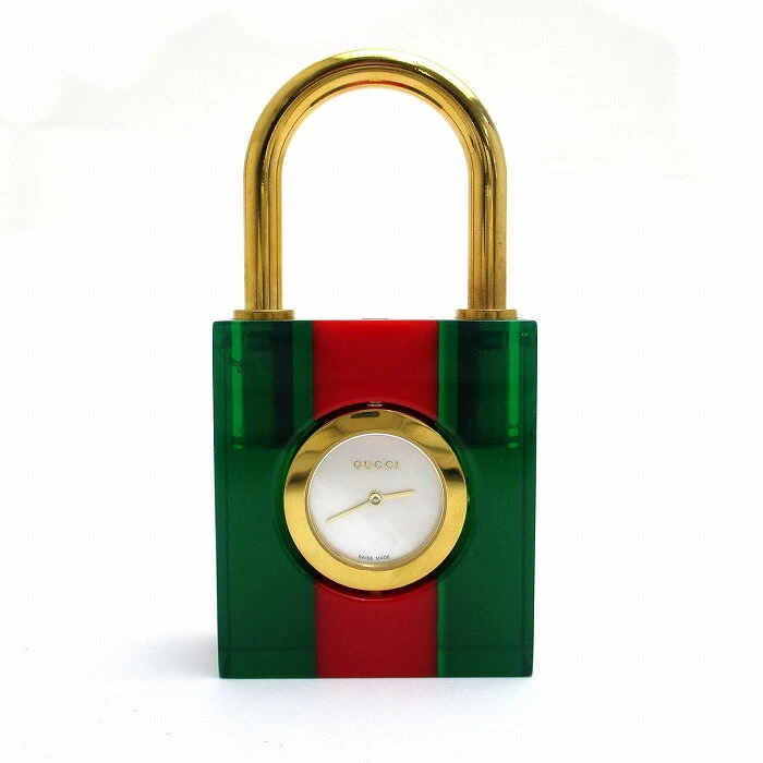 Gucci Constance Padlock Watch Padlock Unisex Sherry Shell Dial 150.5 GUCCI Bee Bee YA150501