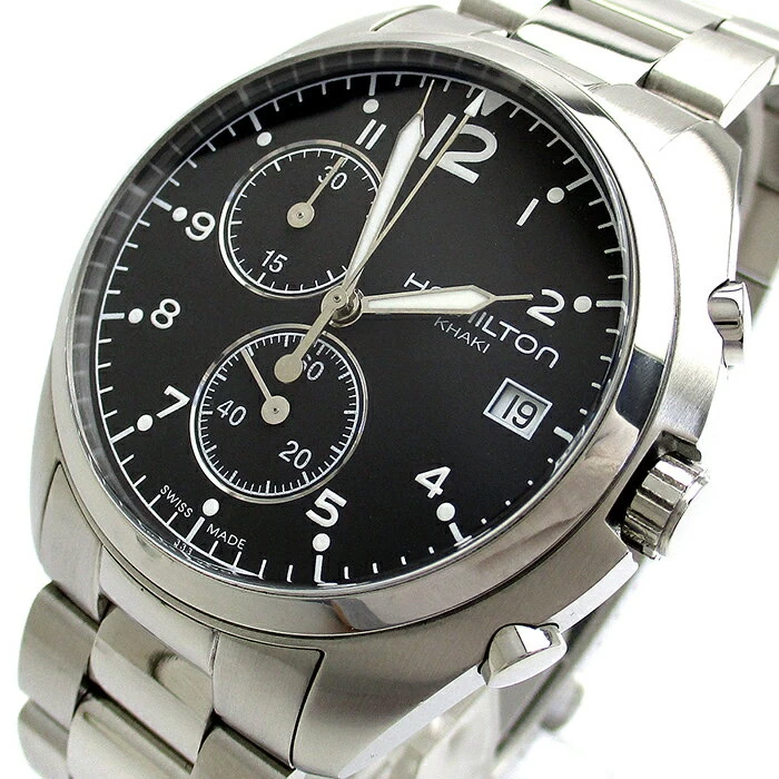 Hamilton Khaki Aviation Pioneer Pilot Chrono H765120 Warranty Box Quartz Hamilton H76512133