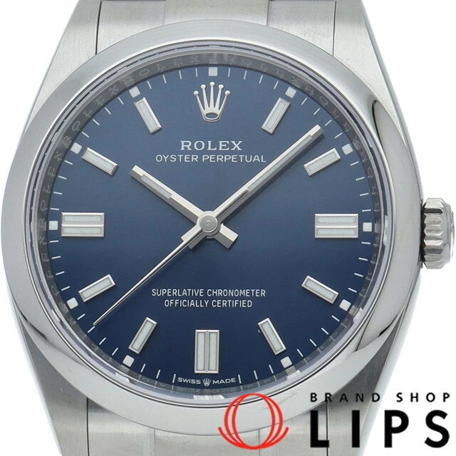 Rolex Oyster Perpetual 36 Blue Warranty Period (2022.11) 126000 (random) Box Warranty SS Watch Blue Good Condition