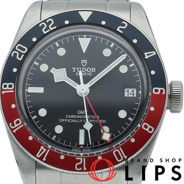 Tudor Heritage Black Bay GMT Warranty Period (2021.12) M79830RB-0001 Box Warranty Certificate SS Watch Black Finish Complete Good Condition