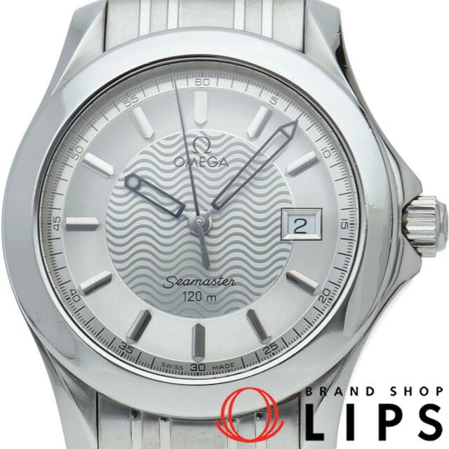 Omega Seamaster 120M Quartz 36mm Seamaster 120M Quartz 36mm 2511.31 Box Warranty Card 1 Piece SS Watch Silver Finish, Beautiful