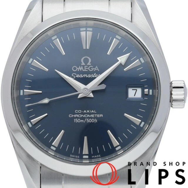Omega Seamaster Aqua Terra Co-Axial 36mm Blue OH Seamaster Aqua Terra Co-Axial 36mm 2504.80 SS Watch Blue OH Finished Beautiful