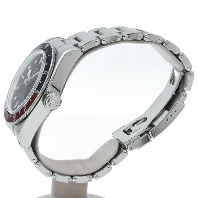 Tudor Black Bay GMT Black Bay GMT M79830RB-0001 Box Warranty SS Watch Black Finished Beautiful