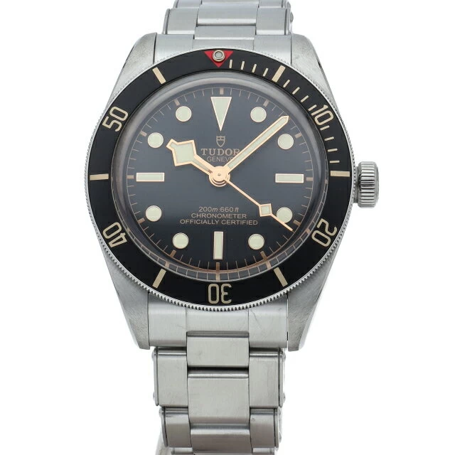 Tudor Black Bay Fifty Eight Black Bay Sundance Eight M79030N-0001 Box Warranty SS Watch Black Finish, Beautiful