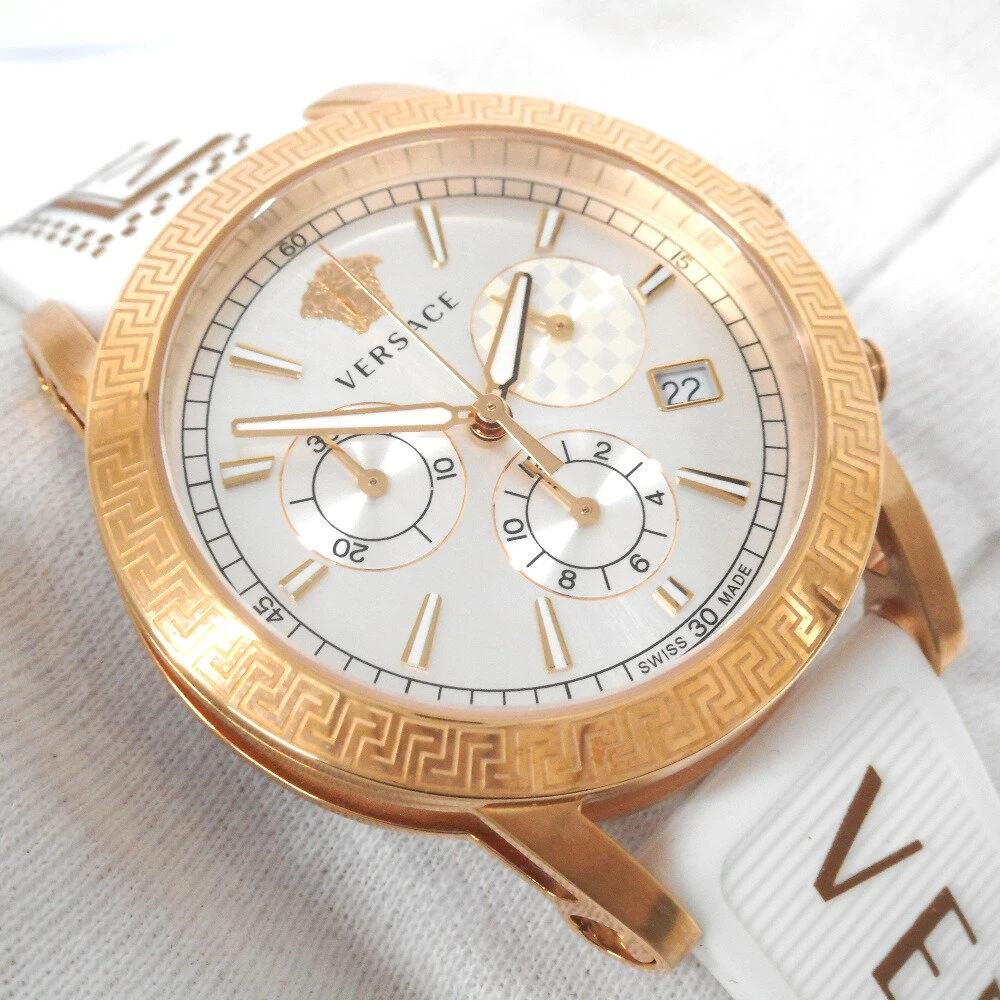 Versace Sport Tech Chronograph VELT01321 Silver Dial Super Beautiful VERSACE ID38191