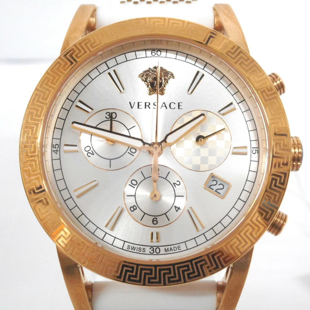 Versace Sport Tech Chronograph VELT01321 Silver Dial Super Beautiful VERSACE ID38191