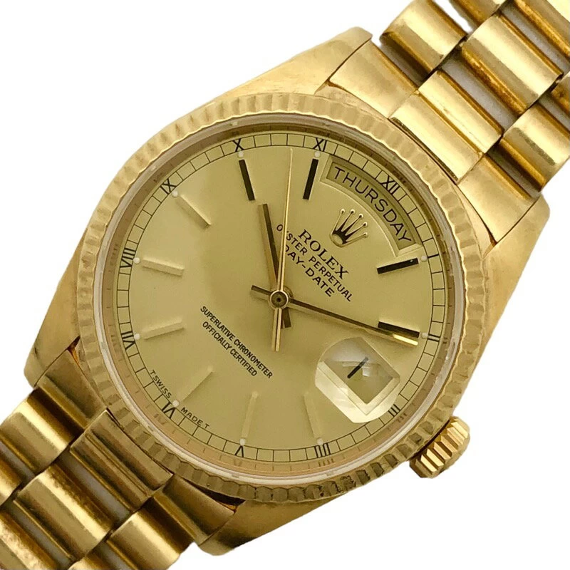 Rolex Rolex Day-Date 98 Series 18038 Champagne Dial 