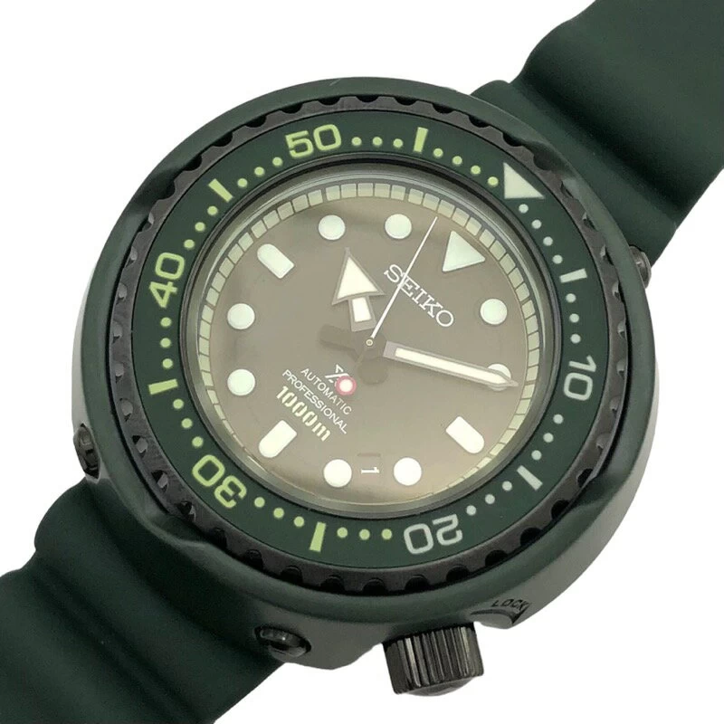 Seiko SEIKO Prospex Mobile Suit Gundam 40th Anniversary Mass Production Zaku Limited Edition SBDX027 Green Dial 