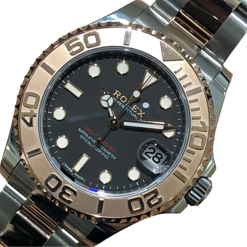 ROLEX ROLEX YACHT MASTER 37 268621 RANDOM NUMBER BLACK 