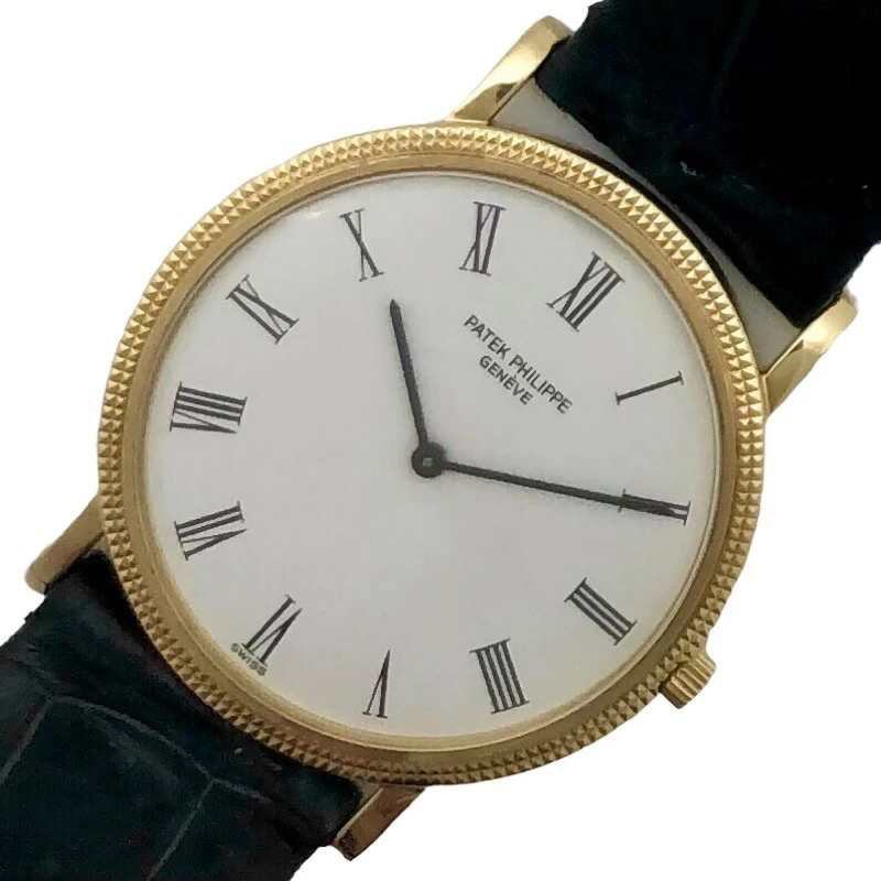 Patek Philippe PATEK PHILIPPE Calatrava 3520/D white dial 