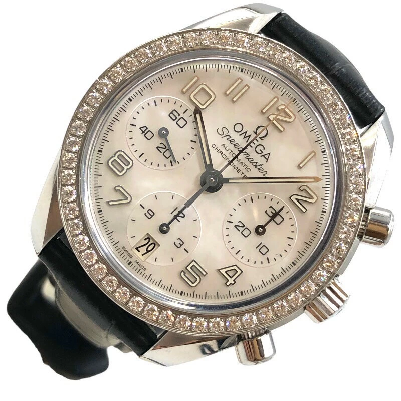 Omega Omega Speedmaster White Shell 324.18.38.40.05.001 Women 