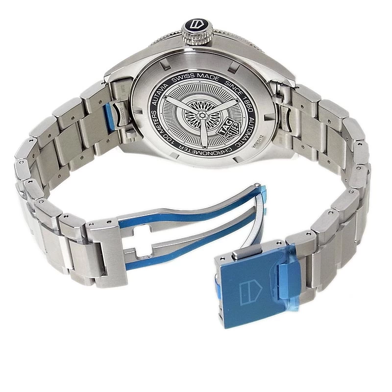 TAG HEUER TAG HEUER AUTAVIA WATCH ISOGRAPH WBE5112.EB0173 SILVER SS SELF-WINDING 
