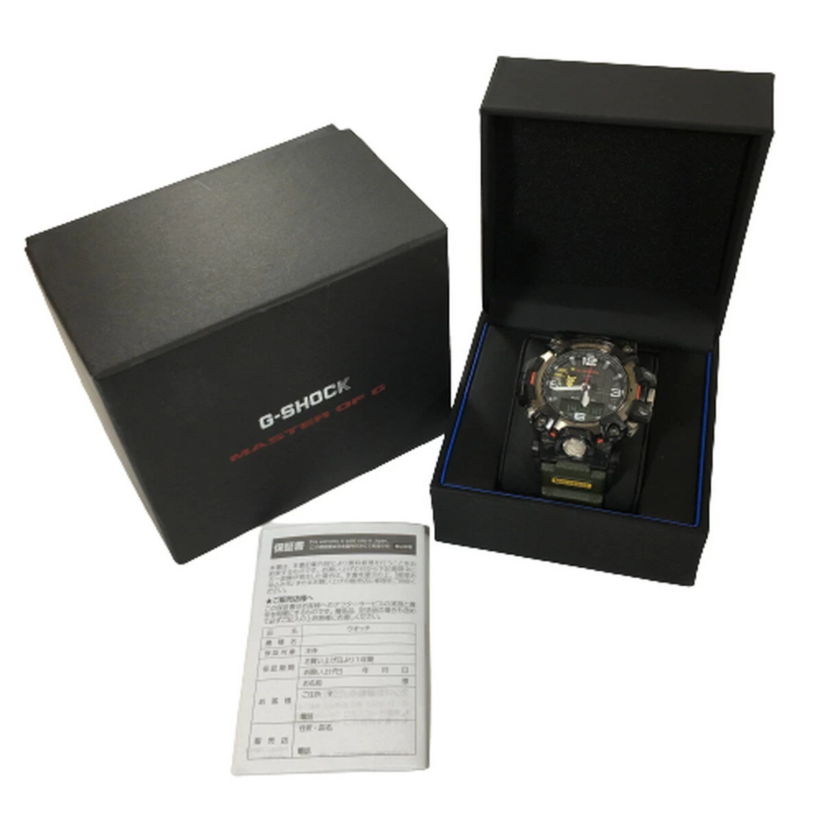[Good Condition] G-SHOCK G-SHOCK MADMASTER GWG-2000-1A3JF Radio Wave Solar CASIO 50mm Watch [A0]