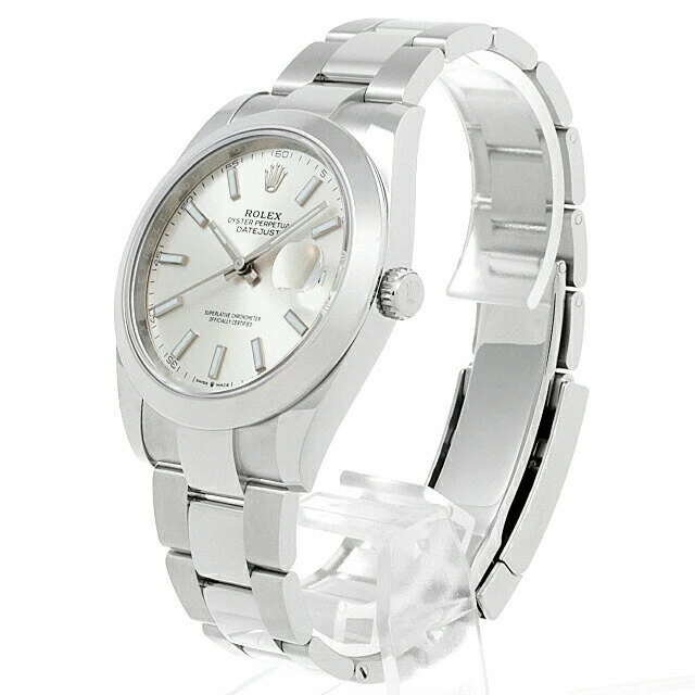Rolex Datejust 41 126300 Silver Bar 3 Row Oyster Breath Random Number [Brand New] [36 Loans Payments, No Interest Rate]