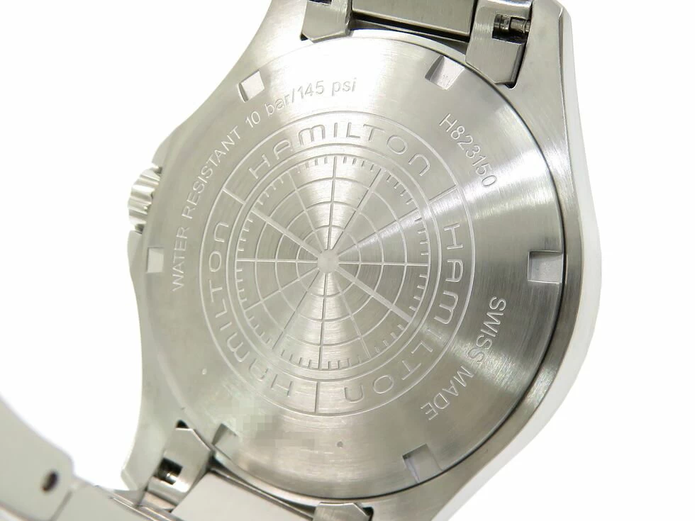 Hamilton H82315131 SS Automatic Khaki Navy Scuba Auto Watch 