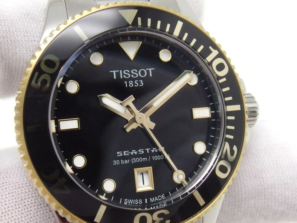 Tissot T120.210.21.051.00 Seamaster 1000 36mm SS Quartz Boys