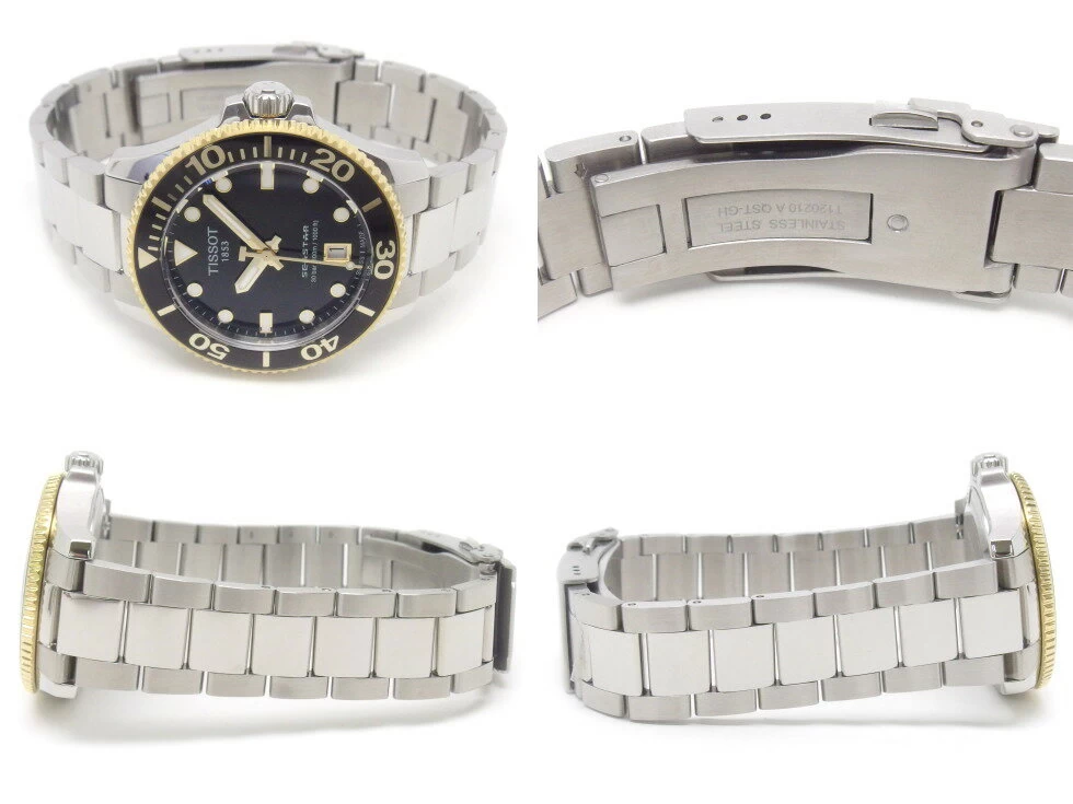 Tissot T120.210.21.051.00 Seamaster 1000 36mm SS Quartz Boys