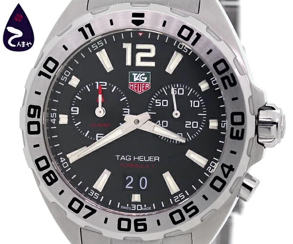 TAG HEUER FORMULA 1 ALARM GRAND DATE WAZ111A BA0875 (QUARTZ SS) [DISHLING] [FASHION] [BRAND] Y3T1R122071710