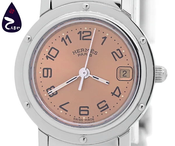 Hermes Clipper CL4.210 (Women's Quartz SS) [Bargain Item] [Fashion] [Brand] Y3T1R123010300