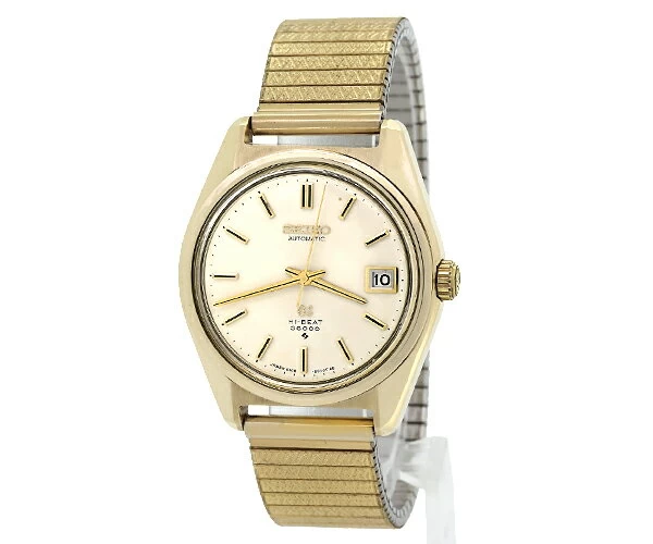 Seiko Grand Seiko 61GS Hi-Beat 36000 GS Medallion 6145-8000 (Self-winding GP/SS) [Digged-Out Item] [Fashion] [Brand] Y3T1R123030710