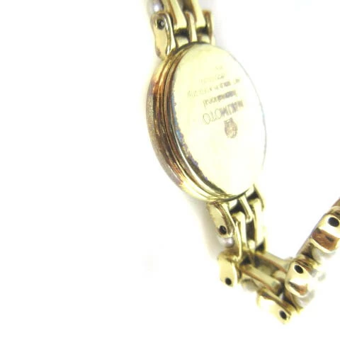 Mikimoto Mikimoto 2P20-0530 Breath Watch Quartz K14GP Pearl Shell Dial Gold Ladies 220912