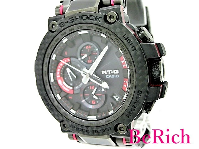 Good Condition Casio G-SHOCK MTG-B1000XBD-1AJF GPS Solar Bluetooth Equipped Date 200m Waterproof Black Dial SS G-SHOCK CASIO MK2492