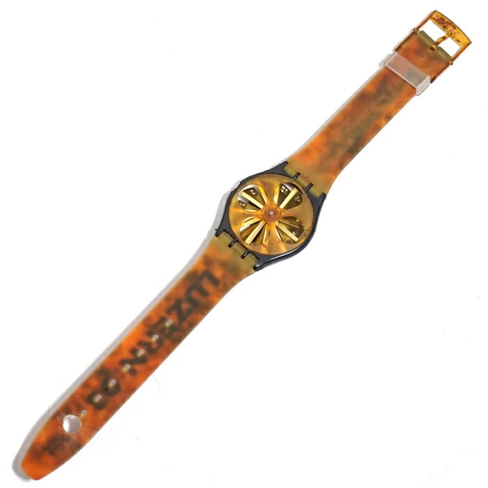 [Only now!! [Gift Included] Swatch [SWATCH] WIND WATCH GENTLEMENS' WINDWATCH GENTLEMENS' DEAD STOCK DEAD STOCK [NEW OLD] QUARTZ QUA