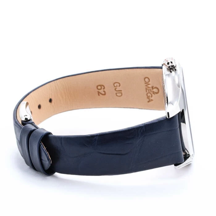 from 20:00 on the 4th! Coupons are being distributed ★ Omega [OMEGA] Devil Tresor 428.18.36.60.03.001 Ladies Blue Stainless Steel DEVILLE TRESOR Blue SS Devil Diamond Bezel 42818366003001