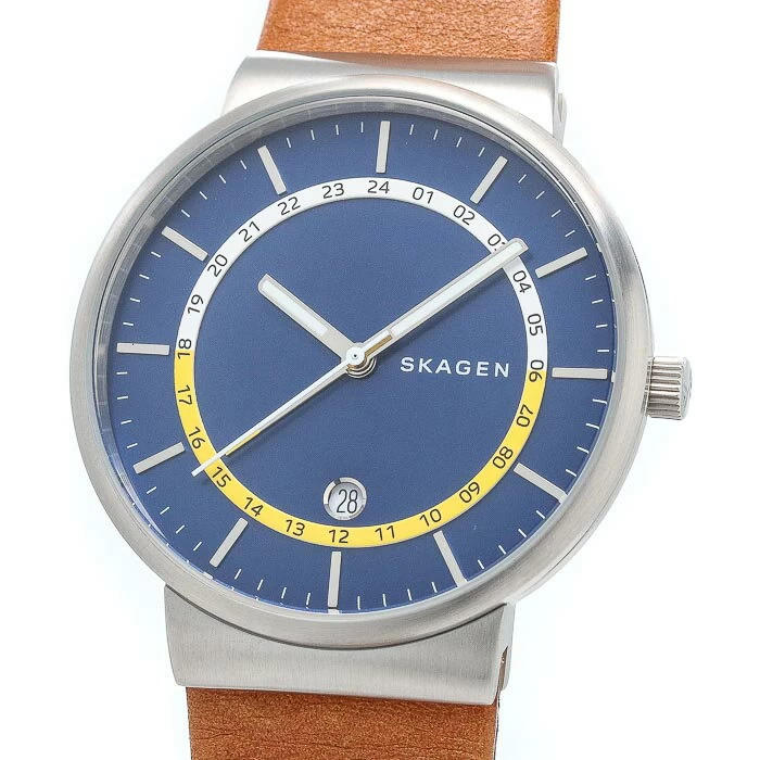 SKAGEN [SKAGEN] anchor SKW6253 blue stainless steel ANCHER BLUE SS 