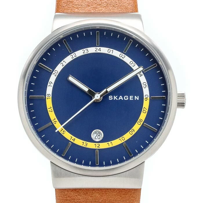 SKAGEN [SKAGEN] anchor SKW6253 blue stainless steel ANCHER BLUE SS 