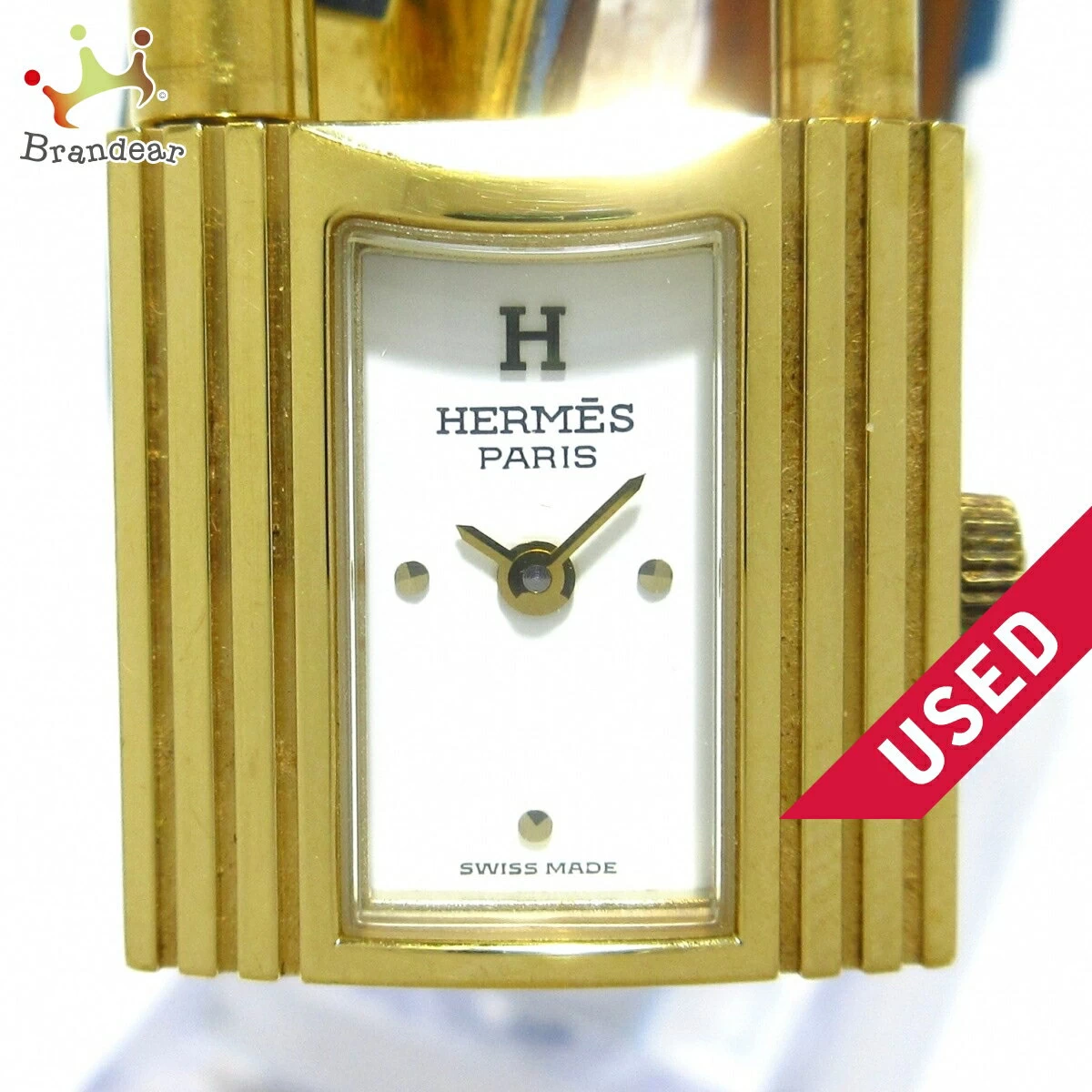 HERMES (Hermes) Kelly Watch ○Y white