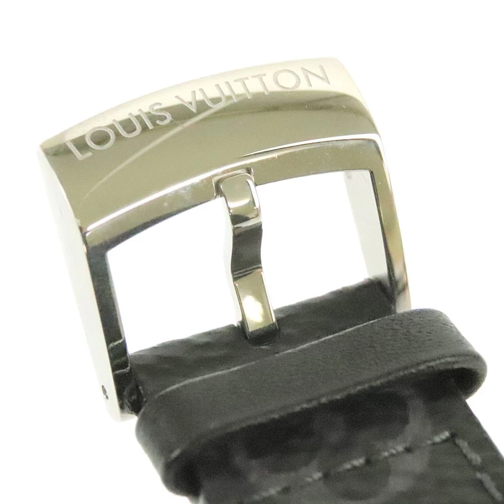 Louis Vuitton Replacement Belt Tambour Monogram Eclipse Canvas Strap L Unused R15441 LOUIS VUITTON | Brand Louis Vuitton Fashion Black Leather Beauty Gift